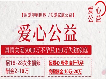 罗城捐卵助孕生子 爱心志愿者招募